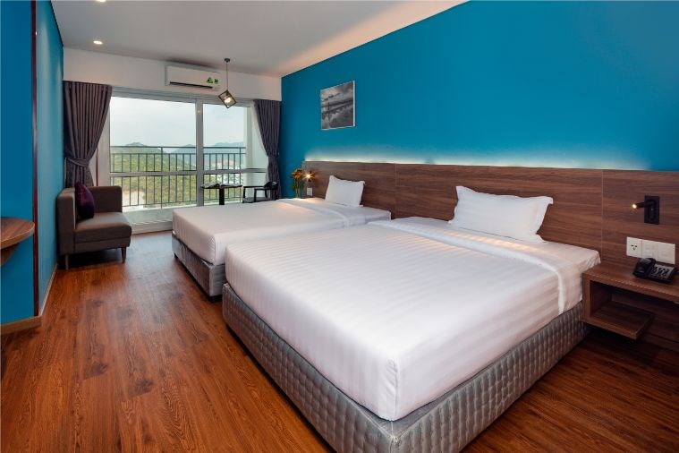 Phòng Superior Twin Mountain View